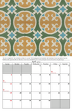 Calendar 2026 - Tiles and Floors from Palestine