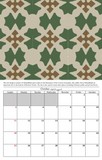 Calendar 2026 - Tiles and Floors from Palestine