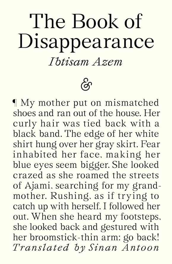 The Book of Disappearance: A Novel